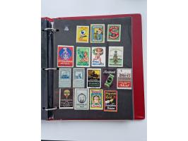 VIGNETTEN: 1896/1960 (ca.), hochinteressanter Bestand mit einigen Tausend Vignetten, Verschluss- und Siegelmarken, später Spe