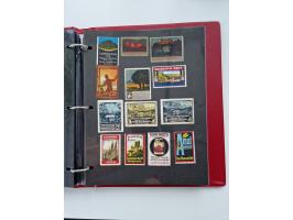 VIGNETTEN: 1896/1960 (ca.), hochinteressanter Bestand mit einigen Tausend Vignetten, Verschluss- und Siegelmarken, später Spe