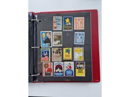 VIGNETTEN: 1896/1960 (ca.), hochinteressanter Bestand mit einigen Tausend Vignetten, Verschluss- und Siegelmarken, später Spe