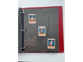 VIGNETTEN: 1896/1960 (ca.), hochinteressanter Bestand mit einigen Tausend Vignetten, Verschluss- und Siegelmarken, später Spe