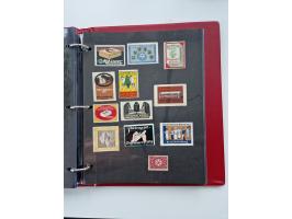 VIGNETTEN: 1896/1960 (ca.), hochinteressanter Bestand mit einigen Tausend Vignetten, Verschluss- und Siegelmarken, später Spe