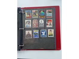 VIGNETTEN: 1896/1960 (ca.), hochinteressanter Bestand mit einigen Tausend Vignetten, Verschluss- und Siegelmarken, später Spe