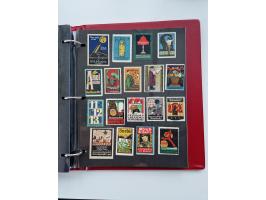 VIGNETTEN: 1896/1960 (ca.), hochinteressanter Bestand mit einigen Tausend Vignetten, Verschluss- und Siegelmarken, später Spe