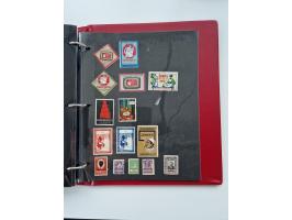 VIGNETTEN: 1896/1960 (ca.), hochinteressanter Bestand mit einigen Tausend Vignetten, Verschluss- und Siegelmarken, später Spe