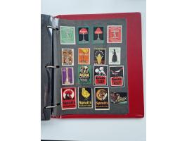 VIGNETTEN: 1896/1960 (ca.), hochinteressanter Bestand mit einigen Tausend Vignetten, Verschluss- und Siegelmarken, später Spe