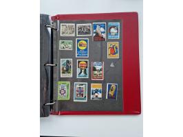 VIGNETTEN: 1896/1960 (ca.), hochinteressanter Bestand mit einigen Tausend Vignetten, Verschluss- und Siegelmarken, später Spe