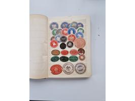 VIGNETTEN: 1896/1960 (ca.), hochinteressanter Bestand mit einigen Tausend Vignetten, Verschluss- und Siegelmarken, später Spe