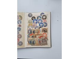 VIGNETTEN: 1896/1960 (ca.), hochinteressanter Bestand mit einigen Tausend Vignetten, Verschluss- und Siegelmarken, später Spe