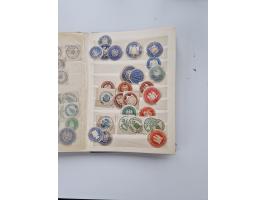 VIGNETTEN: 1896/1960 (ca.), hochinteressanter Bestand mit einigen Tausend Vignetten, Verschluss- und Siegelmarken, später Spe