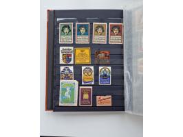 VIGNETTEN: 1896/1960 (ca.), hochinteressanter Bestand mit einigen Tausend Vignetten, Verschluss- und Siegelmarken, später Spe