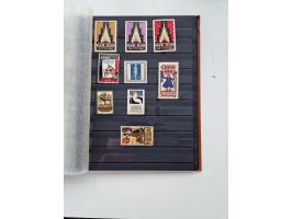 VIGNETTEN: 1896/1960 (ca.), hochinteressanter Bestand mit einigen Tausend Vignetten, Verschluss- und Siegelmarken, später Spe