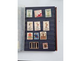 VIGNETTEN: 1896/1960 (ca.), hochinteressanter Bestand mit einigen Tausend Vignetten, Verschluss- und Siegelmarken, später Spe