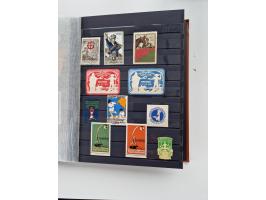 VIGNETTEN: 1896/1960 (ca.), hochinteressanter Bestand mit einigen Tausend Vignetten, Verschluss- und Siegelmarken, später Spe