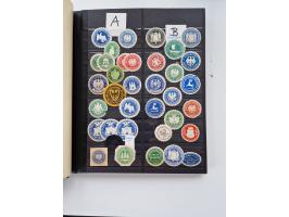 VIGNETTEN: 1896/1960 (ca.), hochinteressanter Bestand mit einigen Tausend Vignetten, Verschluss- und Siegelmarken, später Spe