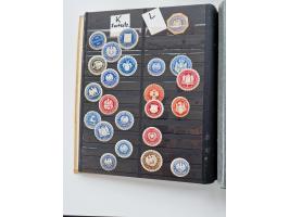 VIGNETTEN: 1896/1960 (ca.), hochinteressanter Bestand mit einigen Tausend Vignetten, Verschluss- und Siegelmarken, später Spe