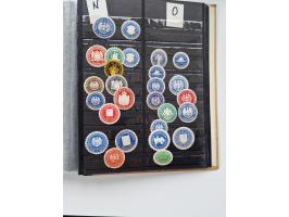 VIGNETTEN: 1896/1960 (ca.), hochinteressanter Bestand mit einigen Tausend Vignetten, Verschluss- und Siegelmarken, später Spe