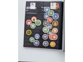 VIGNETTEN: 1896/1960 (ca.), hochinteressanter Bestand mit einigen Tausend Vignetten, Verschluss- und Siegelmarken, später Spe