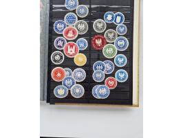 VIGNETTEN: 1896/1960 (ca.), hochinteressanter Bestand mit einigen Tausend Vignetten, Verschluss- und Siegelmarken, später Spe