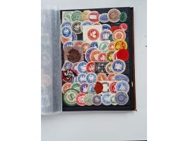 VIGNETTEN: 1896/1960 (ca.), hochinteressanter Bestand mit einigen Tausend Vignetten, Verschluss- und Siegelmarken, später Spe