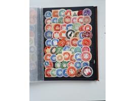 VIGNETTEN: 1896/1960 (ca.), hochinteressanter Bestand mit einigen Tausend Vignetten, Verschluss- und Siegelmarken, später Spe