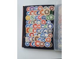 VIGNETTEN: 1896/1960 (ca.), hochinteressanter Bestand mit einigen Tausend Vignetten, Verschluss- und Siegelmarken, später Spe