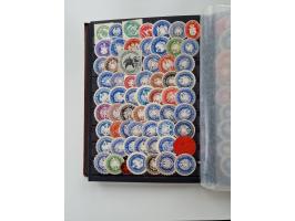 VIGNETTEN: 1896/1960 (ca.), hochinteressanter Bestand mit einigen Tausend Vignetten, Verschluss- und Siegelmarken, später Spe