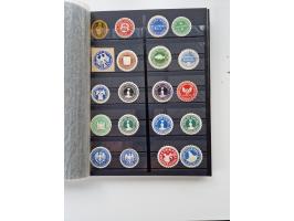 VIGNETTEN: 1896/1960 (ca.), hochinteressanter Bestand mit einigen Tausend Vignetten, Verschluss- und Siegelmarken, später Spe