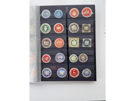 VIGNETTEN: 1896/1960 (ca.), hochinteressanter Bestand mit einigen Tausend Vignetten, Verschluss- und Siegelmarken, später Spe