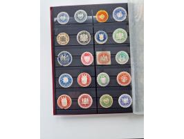 VIGNETTEN: 1896/1960 (ca.), hochinteressanter Bestand mit einigen Tausend Vignetten, Verschluss- und Siegelmarken, später Spe