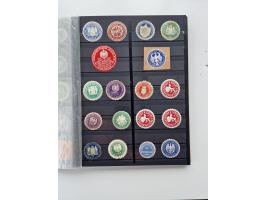 VIGNETTEN: 1896/1960 (ca.), hochinteressanter Bestand mit einigen Tausend Vignetten, Verschluss- und Siegelmarken, später Spe