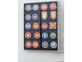VIGNETTEN: 1896/1960 (ca.), hochinteressanter Bestand mit einigen Tausend Vignetten, Verschluss- und Siegelmarken, später Spe