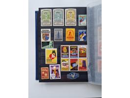 VIGNETTEN: 1896/1960 (ca.), hochinteressanter Bestand mit einigen Tausend Vignetten, Verschluss- und Siegelmarken, später Spe