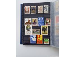 VIGNETTEN: 1896/1960 (ca.), hochinteressanter Bestand mit einigen Tausend Vignetten, Verschluss- und Siegelmarken, später Spe