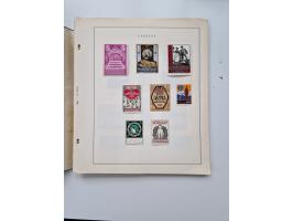 VIGNETTEN: 1896/1960 (ca.), hochinteressanter Bestand mit einigen Tausend Vignetten, Verschluss- und Siegelmarken, später Spe