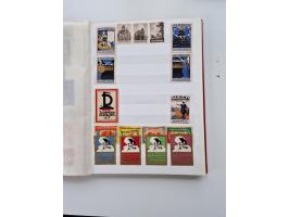 VIGNETTEN: 1896/1960 (ca.), hochinteressanter Bestand mit einigen Tausend Vignetten, Verschluss- und Siegelmarken, später Spe