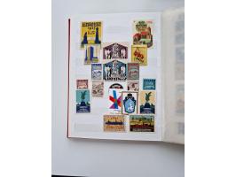 VIGNETTEN: 1896/1960 (ca.), hochinteressanter Bestand mit einigen Tausend Vignetten, Verschluss- und Siegelmarken, später Spe