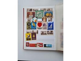 VIGNETTEN: 1896/1960 (ca.), hochinteressanter Bestand mit einigen Tausend Vignetten, Verschluss- und Siegelmarken, später Spe