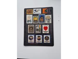 VIGNETTEN: 1896/1960 (ca.), hochinteressanter Bestand mit einigen Tausend Vignetten, Verschluss- und Siegelmarken, später Spe