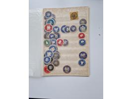 VIGNETTEN: 1896/1960 (ca.), hochinteressanter Bestand mit einigen Tausend Vignetten, Verschluss- und Siegelmarken, später Spe