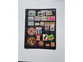 VIGNETTEN: 1896/1960 (ca.), hochinteressanter Bestand mit einigen Tausend Vignetten, Verschluss- und Siegelmarken, später Spe