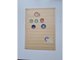 VIGNETTEN: 1896/1960 (ca.), hochinteressanter Bestand mit einigen Tausend Vignetten, Verschluss- und Siegelmarken, später Spe