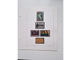 VIGNETTEN: 1896/1960 (ca.), hochinteressanter Bestand mit einigen Tausend Vignetten, Verschluss- und Siegelmarken, später Spe