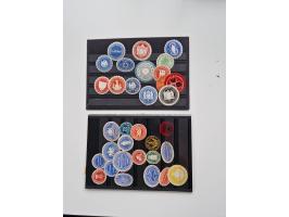 VIGNETTEN: 1896/1960 (ca.), hochinteressanter Bestand mit einigen Tausend Vignetten, Verschluss- und Siegelmarken, später Spe