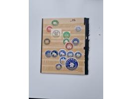 VIGNETTEN: 1896/1960 (ca.), hochinteressanter Bestand mit einigen Tausend Vignetten, Verschluss- und Siegelmarken, später Spe