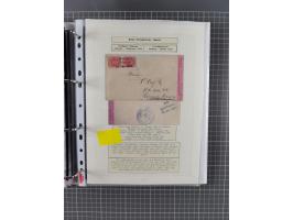 1899/1902, large accumulation of circa 275 covers and cards, offerring an ecclectic choice spanning from the Boer invasion of