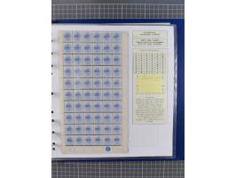 1868/99, mint never hinged/unused and used collection with covers, highly specialized with the overprint settings, plenty of 