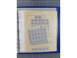 1868/99, mint never hinged/unused and used collection with covers, highly specialized with the overprint settings, plenty of 