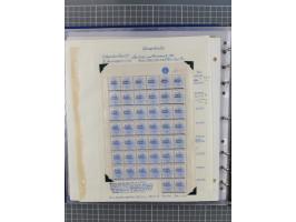 1868/99, mint never hinged/unused and used collection with covers, highly specialized with the overprint settings, plenty of 