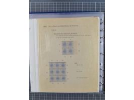 1868/99, mint never hinged/unused and used collection with covers, highly specialized with the overprint settings, plenty of 