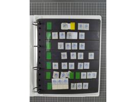 1868/99, mint never hinged/unused and used collection with covers, highly specialized with the overprint settings, plenty of 